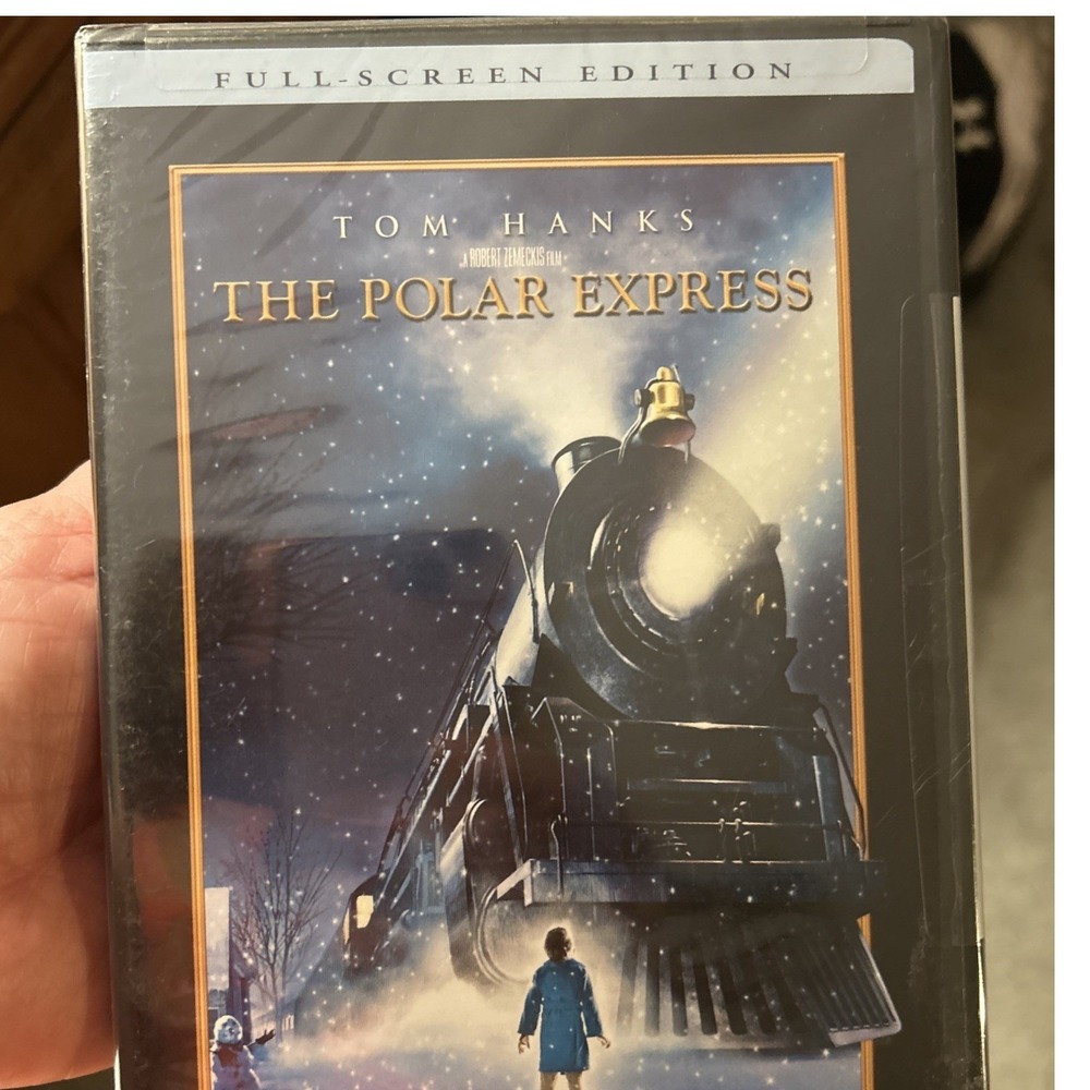 The Polar‎ Express DVD Full Screen Edition Tom Hanks Christmas Holiday Movie NEW